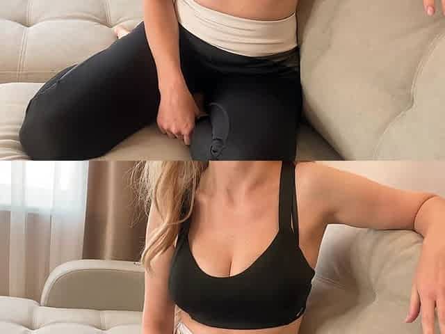 My Friend's Stepmother Lured Me to Her Place and Fucked Me - Russian Amateur with Conversations