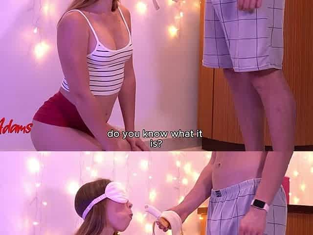 A Youtube Video Ended up Here! He Put His Dick in My Mouth and Came on My Face!