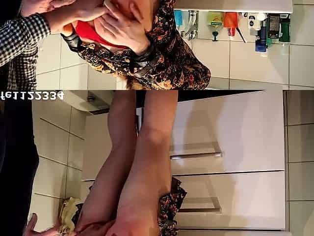 I like when stepdaddy handcuffs me and finger my vagina until I cant stand greater quantity on my feet