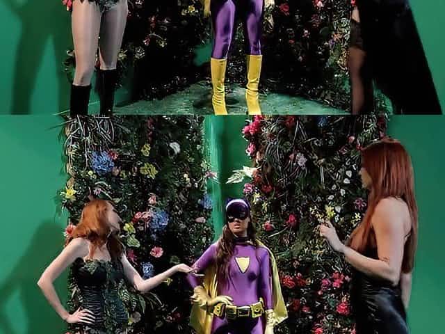 Super Heroines in Pantyhose