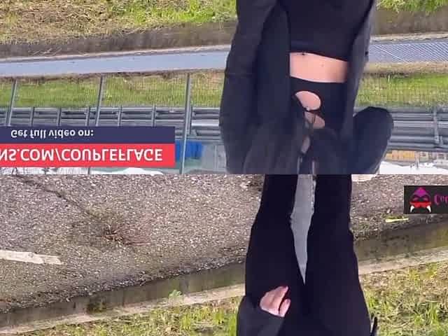 Rimorchiata in autostrada. Sono fidanzata posso farti solo un pompino! (DIA ITA ????????)