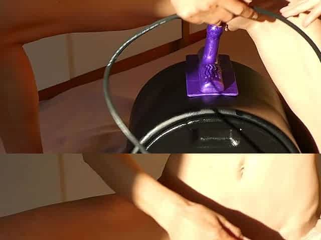 Hot German MILF Stella Rides Her Sybian