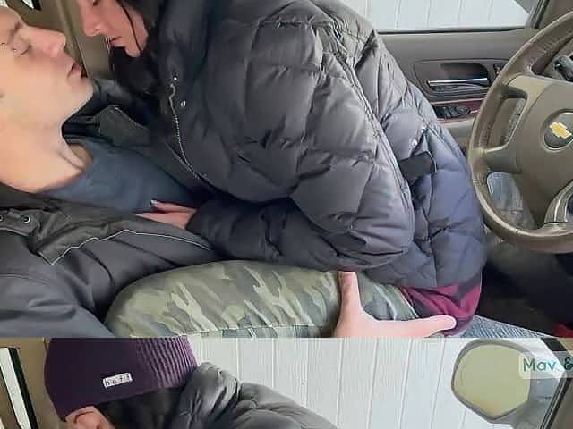 Mav & Joey Lee Bang in the Drivers Seat, Afresh- Risky Creampie