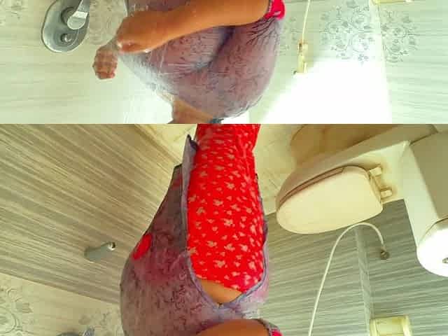 He Saw Her Hot Shower