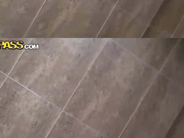 Chick Used In Public Toilet