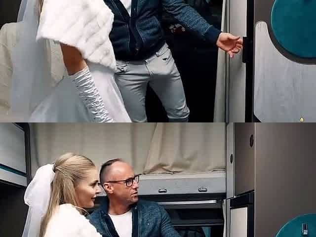 Runaway Bride Fucks A Stranger