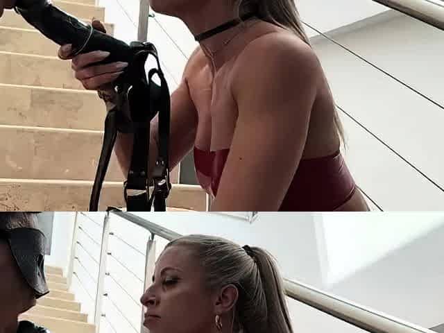 Tiffani Times Dungeon - Latex Bbc Pegging