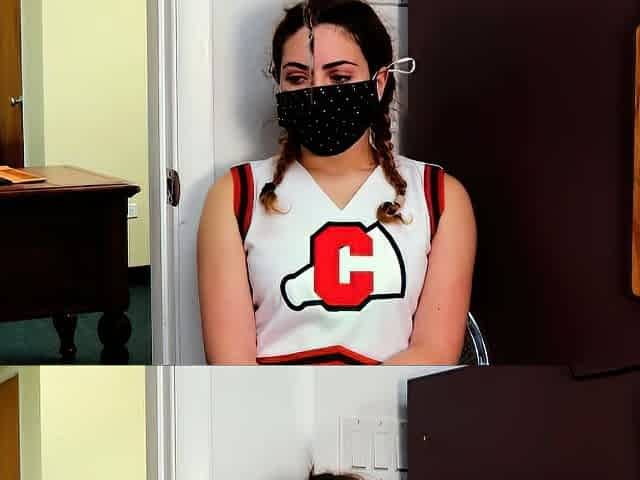 A Cheerleader's Severe Paddling