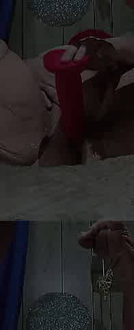 Everybody's Watching This Slut Cumming Nonstopping