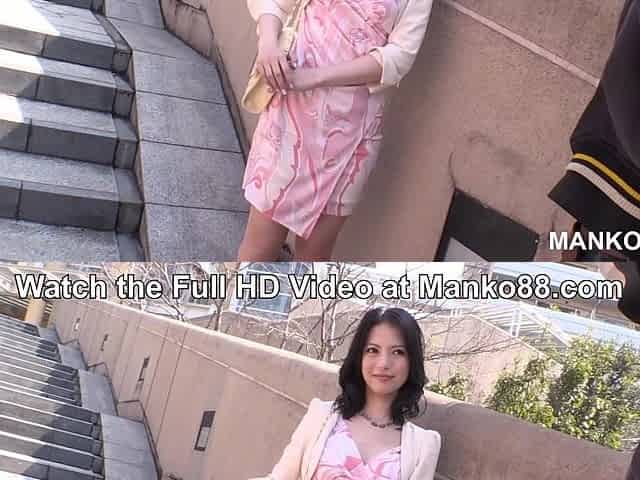 Play with my Hairy Pussy! Shy Japanese Miria Hazuki for Manko88