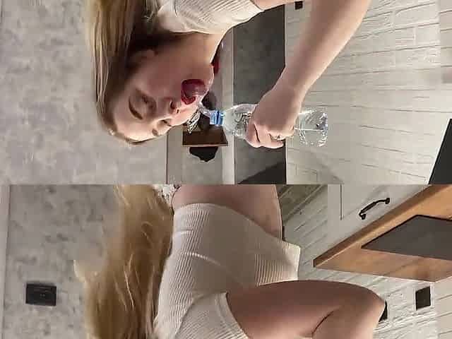 I Pour Water on Myself and Dance a Hawt Striptease!