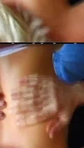 Double Penetration and Cumshot in Mouth for Beautiful Teen with Big Tits