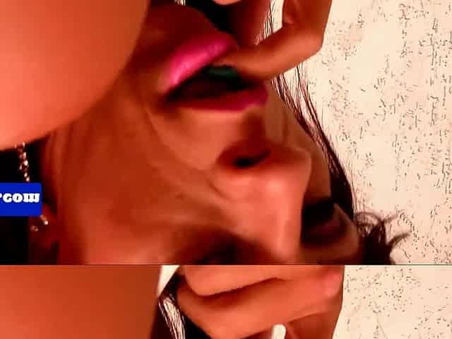 Lalin girl redhead Tati Salimeri jerking schlong