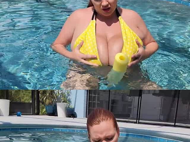 Orgasm on My Pool