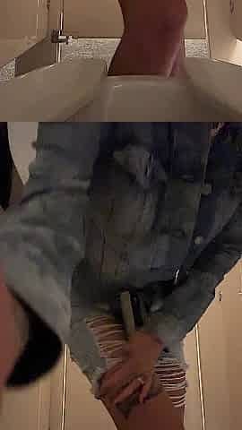 Piddle Wench pissing at coors field!