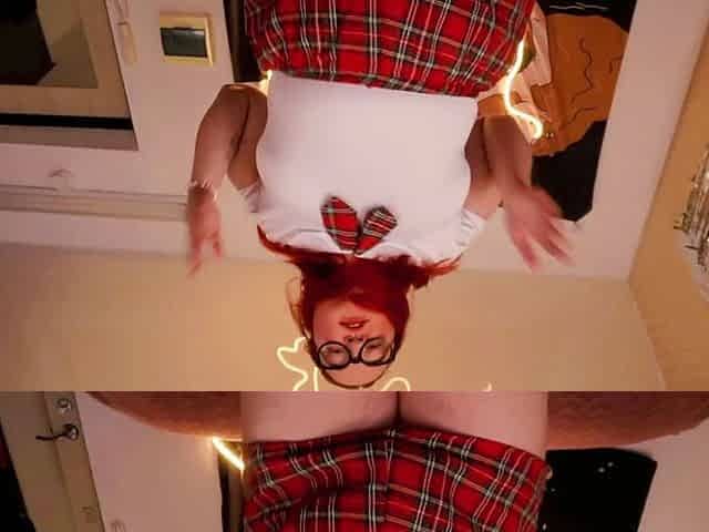 Fat Student Shows Her Body