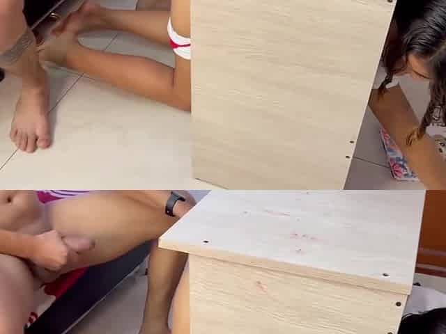 I Fuck My Little Stepsister While Shes Stuck