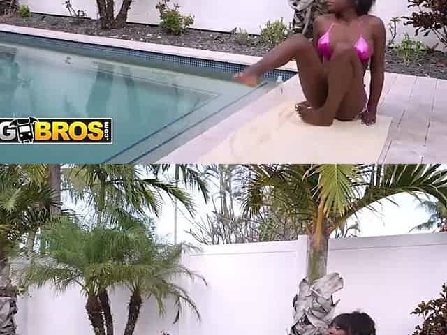 black large titties get banged by thick shlong