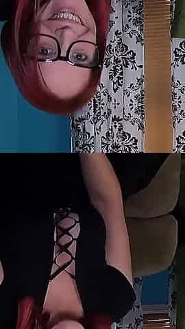 Exhibinist Redhead Teaches Shy Tinder Hook up - Jane Cane, Shiny Cock Films