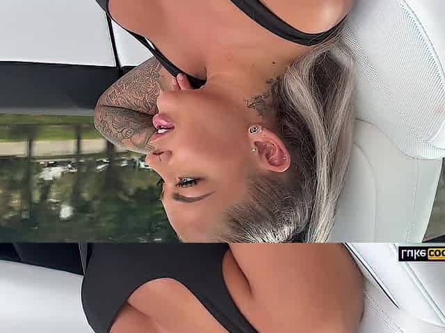 Giving The Hawt Gal A Ride Home - Large Melons and Booty Hayley Davies - Luke Cooper