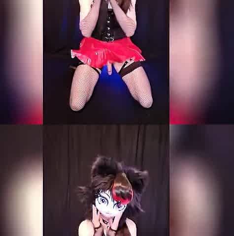 Large glowstick for Kigurumi Yiff Nyras butt