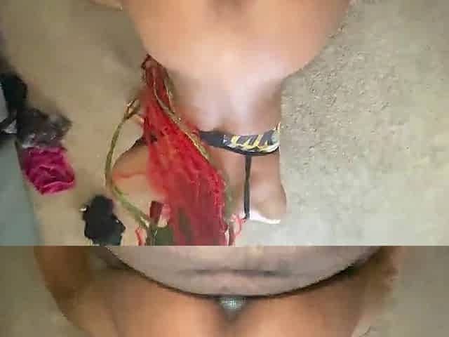 Small black lil butt backshots