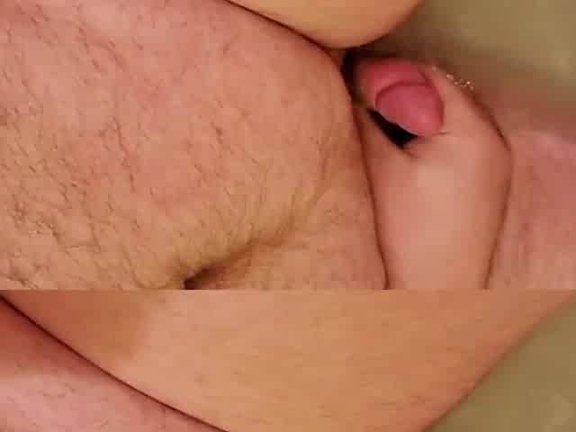 Playing with myself whilst in the bathtub