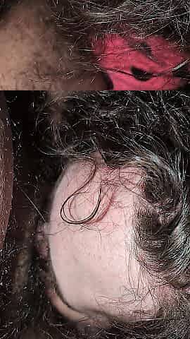 Ftm gets tdick edged by compliant baby gal squirt leaking off face