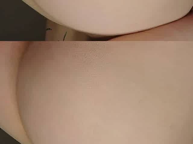Cam beauty is shocked from showing herself