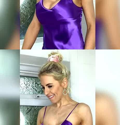 Big Boobed Blonde Masturbates With A Dildo In The Bathroom
