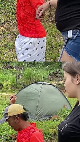 I Take My Rich Pregnant Honeymoon Girlfriend to a Campsite and End up Shoving My Rich, Huge Cock up Her Narrow Ass.