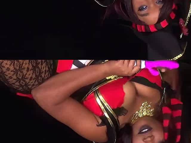 Nina Rivera's Solo Vagina Play Halloween Compilation 1