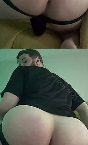 Fleshy Roommate Bounces his Nifty Booty in Jockstrap