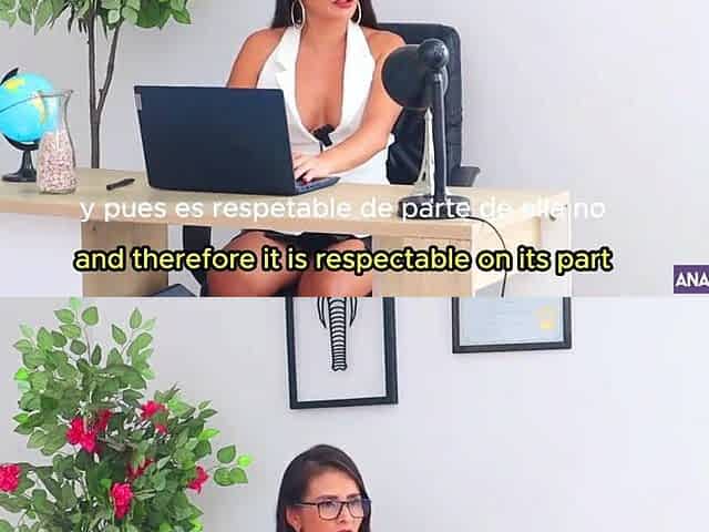 TO OVERCOME THEIR FEAR OF A BIT OF ASS, EMMA AND LEO GO TO DR. KATHYLEE'S OFFICE