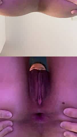 Open Asshole and Fart
