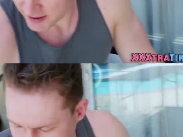 Small Teen 18+ Redhead Sucks Long Shlong