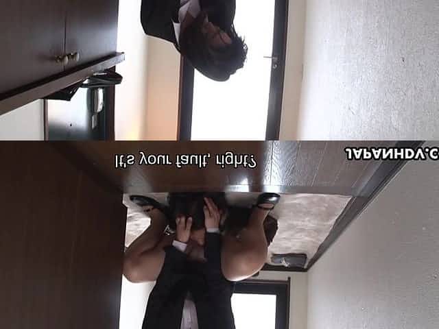 Kinky buxom Jap office chick Marina Matsumoto loves facesitting a lot