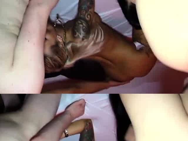 They Take Big Cock On A Group Sex
