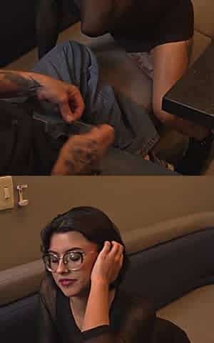 Fucking in a Public Coffee Shop with a Blind Date