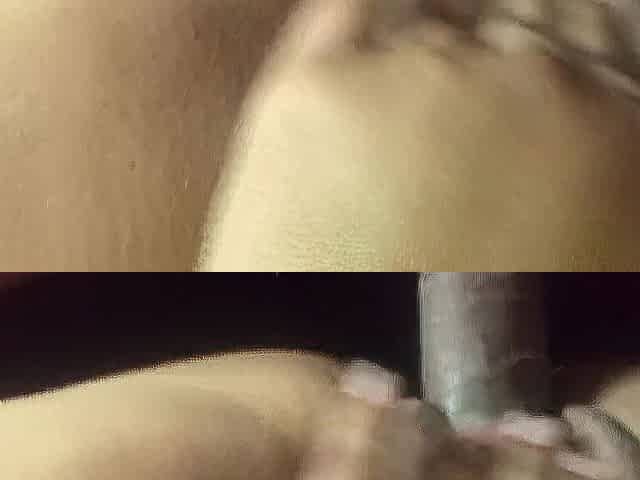 Neighbour groaning with Closeup vagina bang