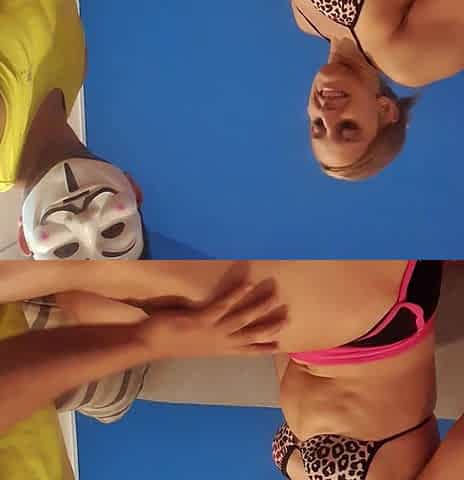 Blonde Foot Fetish on Cam