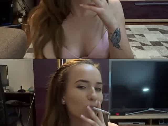 smoking blowjob