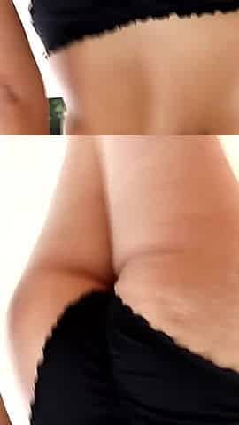 Hot Teen Getting Her Amazing Boobs Sprayed with Cum