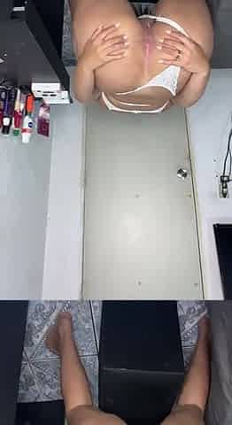 Catering to the Fetish of a Naughty Customer Who Likes to Use His Imagination
