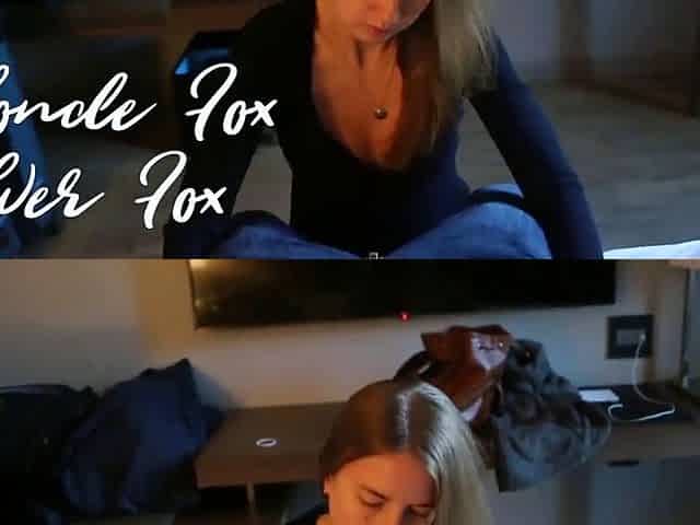 Blonde Girl Drains Cock - Amateur POV Blowjob
