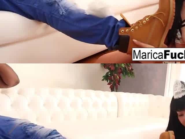 Marica Hase - Asian Maid Gets To Clean A Bbc!