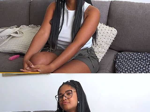 This cute BUSTY TEEN will do everything just to get to Vegas