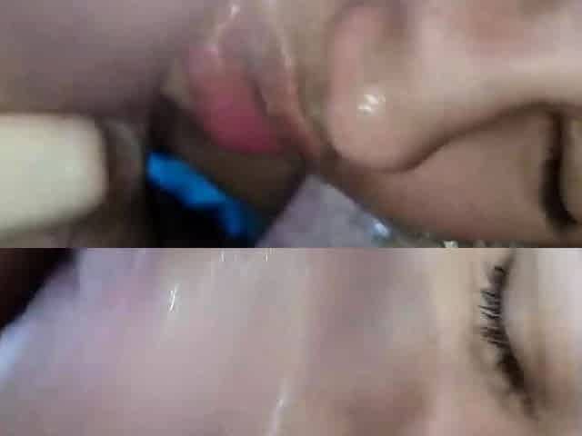 Facial handjob,easy creampie,cum facial,washed my face with