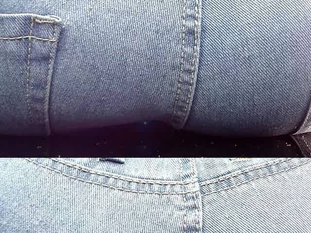 Trampled in Denim Jeans and Ass