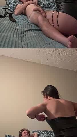 Sex in a bunny dress ????